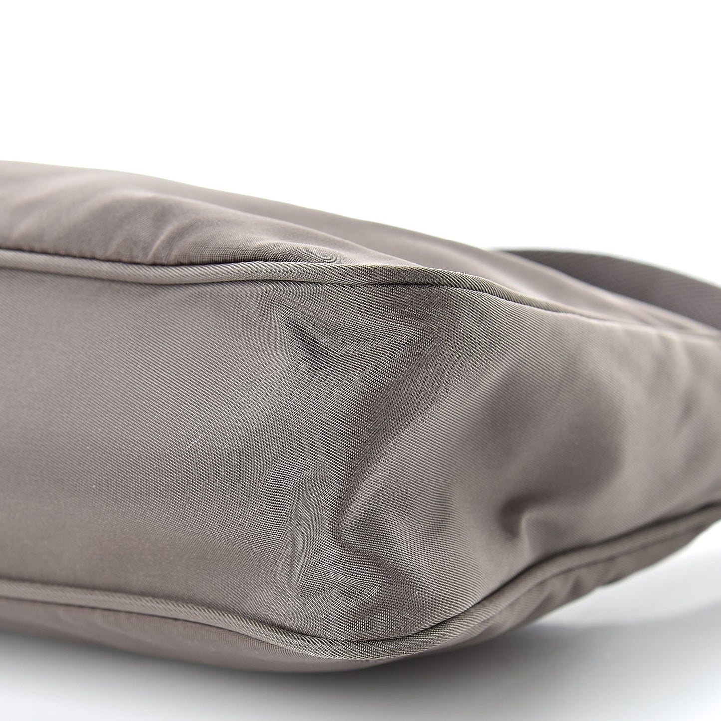 Tessuto Nylon Small Shoulder Bag Grey