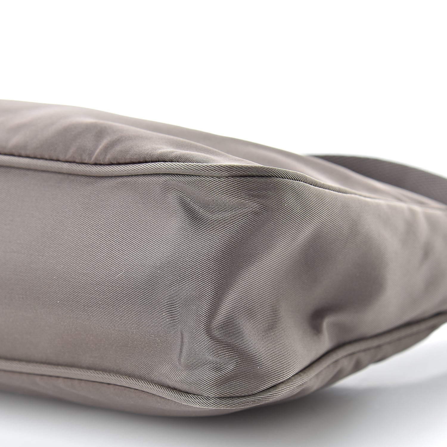 Prada Tessuto Nylon Small Shoulder Bag Grey 10 of 10