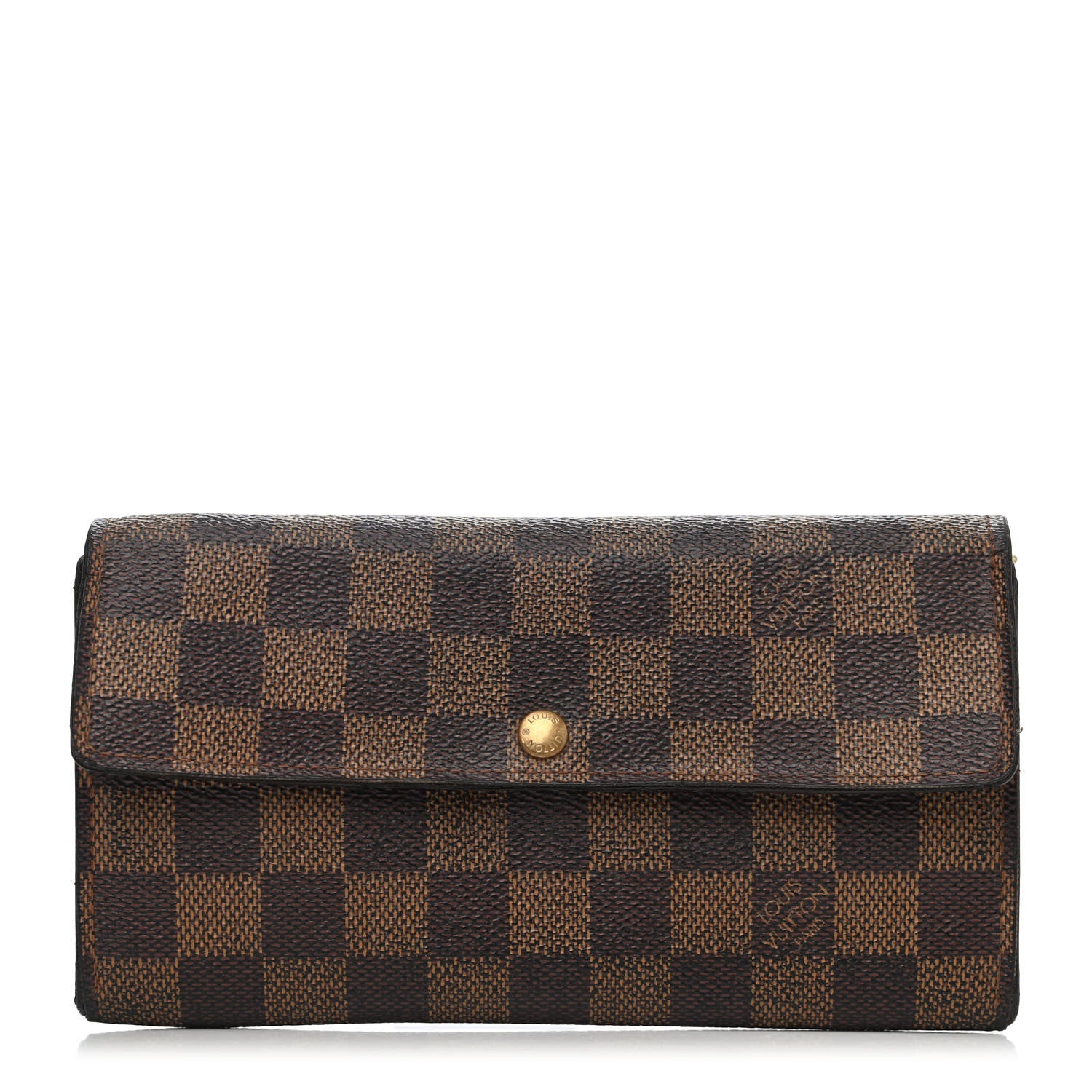 Louis Vuitton Damier Ebene Sarah Wallet 1 of 4