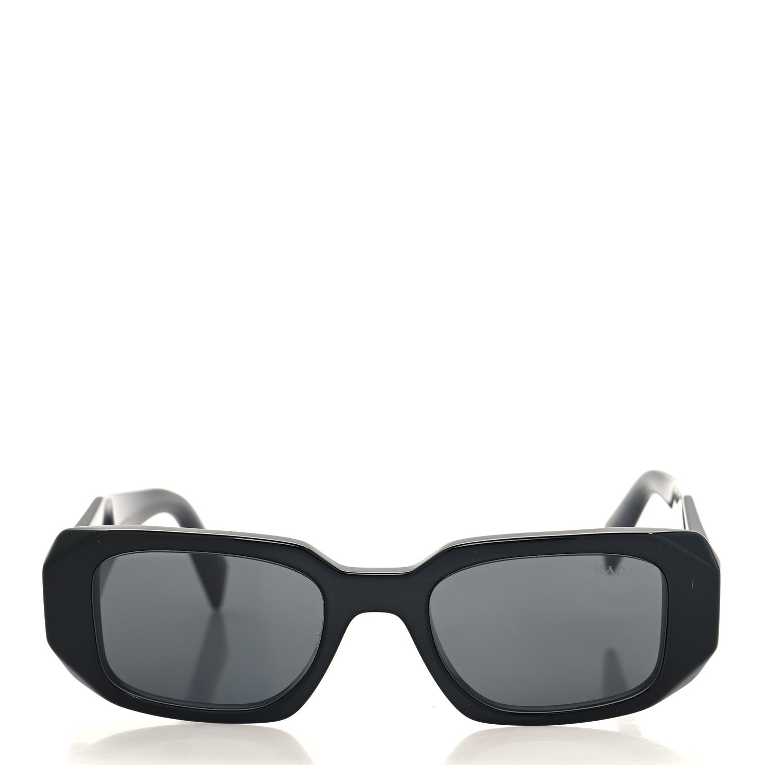 Prada Acetate Symbole Sunglasses SPR 17W Black 2 of 7