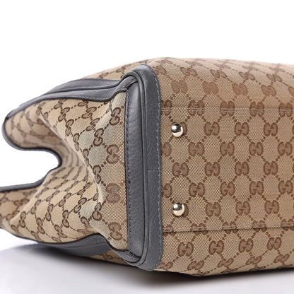 Gucci Monogram Medium Bella Tote Grey 12 of 13