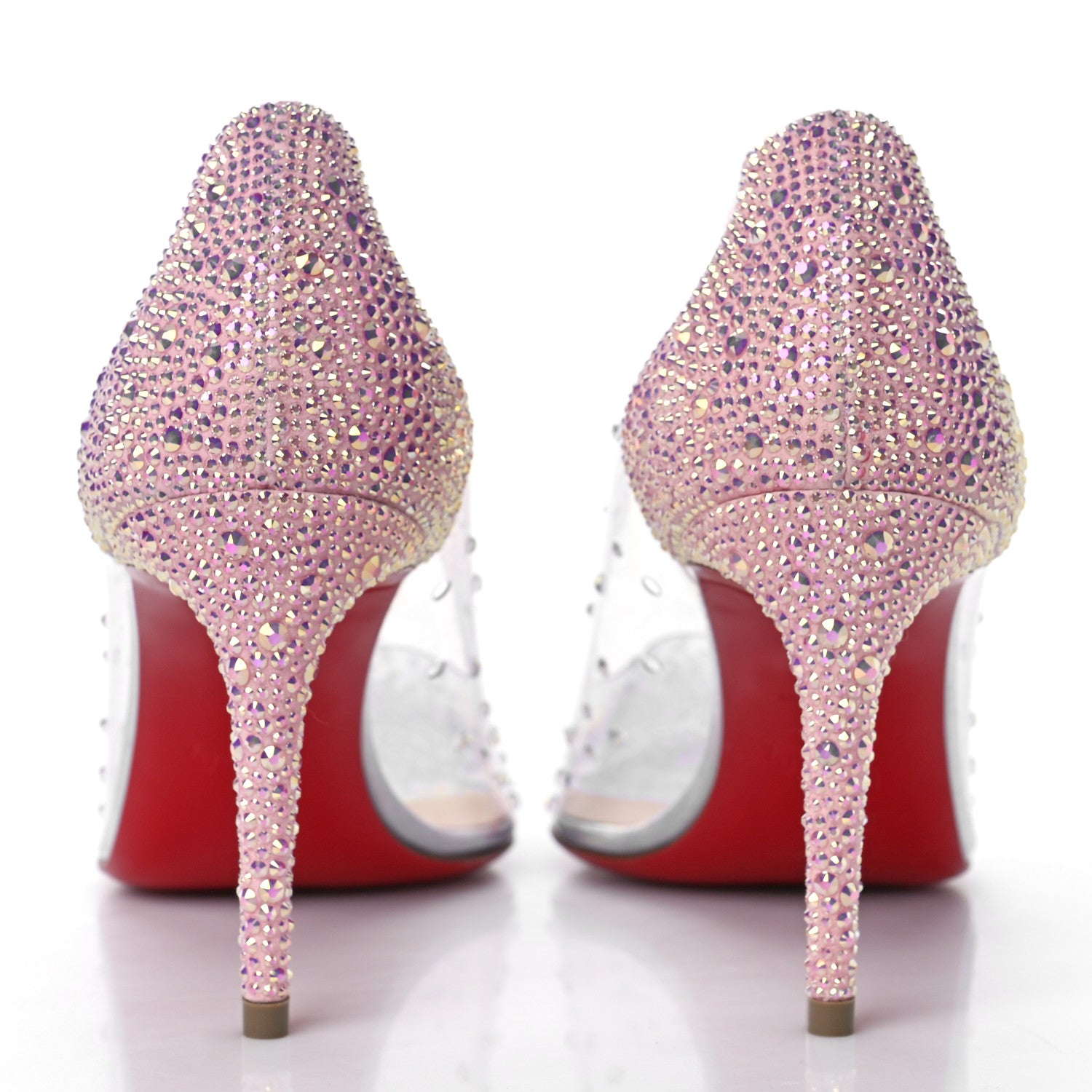 Christian Louboutin PVC Degrastrass 85 Pumps 37.5 Pink Multicolor 5 of 7