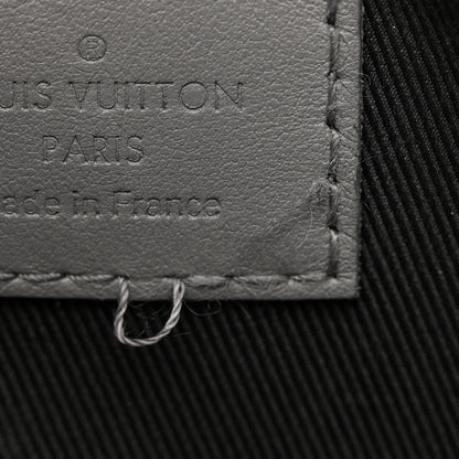 Louis Vuitton Calfskin Monogram Shadow Duo Messenger Anthracite Gray 10 of 14
