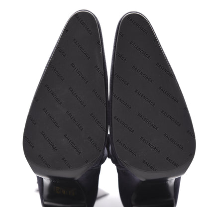 Balenciaga Smooth Velvet Ankle Boots 39 Black 6 of 10