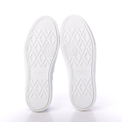 Louis Vuitton Denim Monogram Trocadero Tie Dye Sneakers 8.5 Marine 6 of 10