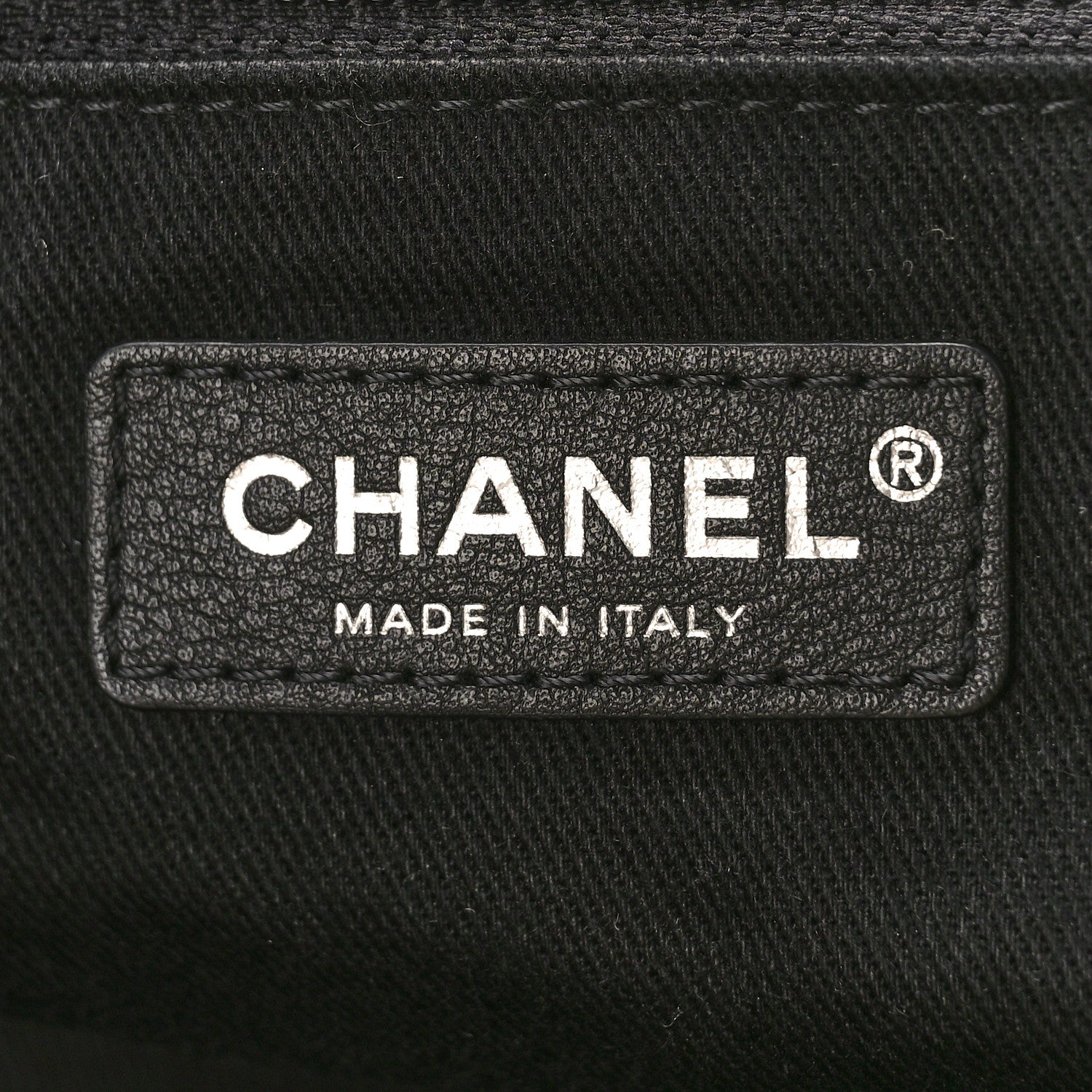 Chanel Canvas Extra Large Double Face Shopping Tote Black 6 of 9