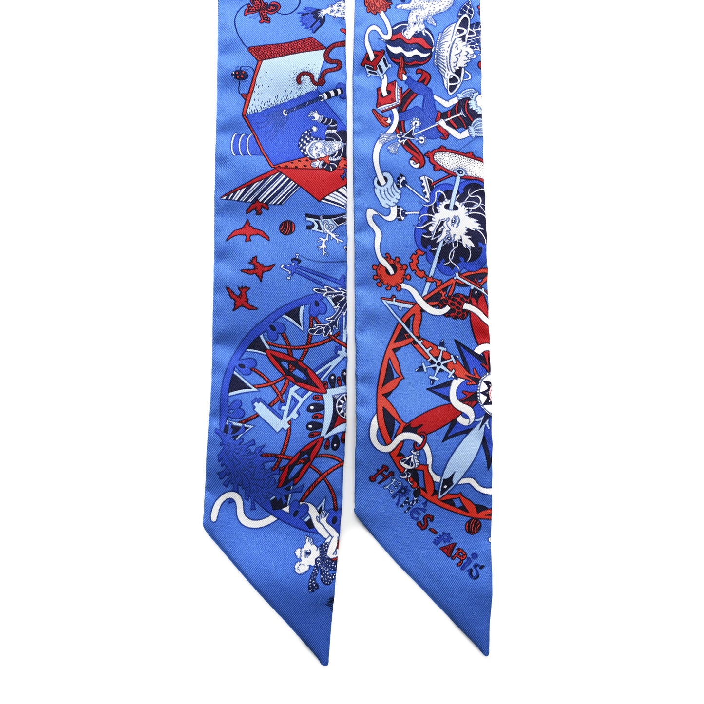 Silk La Folle Parade Twilly Bleu Gitane Rouge