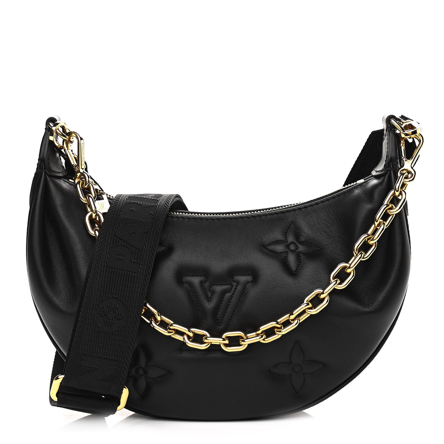 Louis Vuitton Calfskin Bubblegram Over The Moon Black 1 of 10