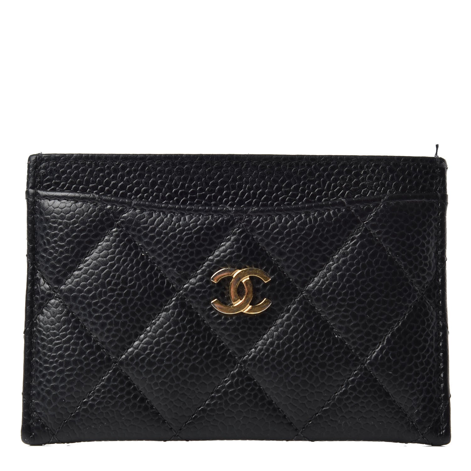 Chanel Caviar Quilted Card Holder Black 1 of 7