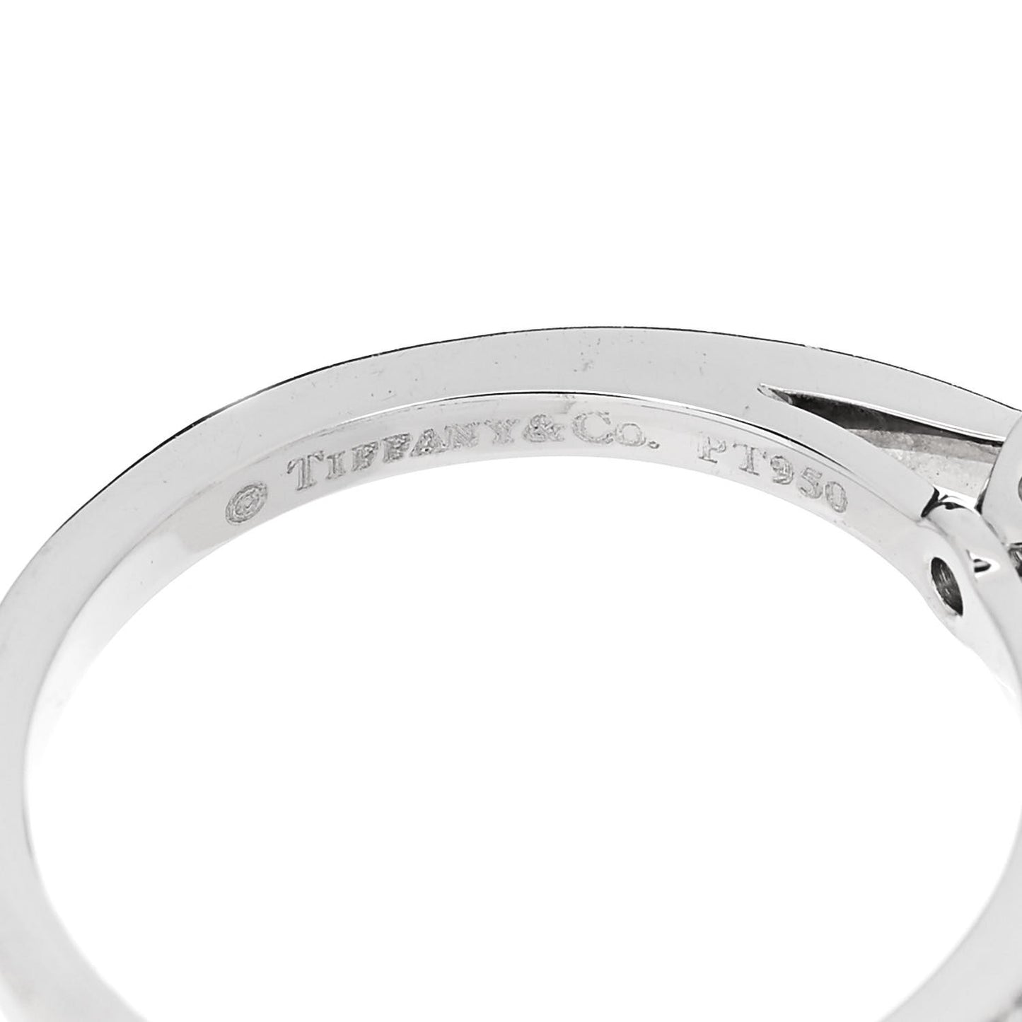 Platinum Diamond .23ct Grace Engagement Ring 49 4.75