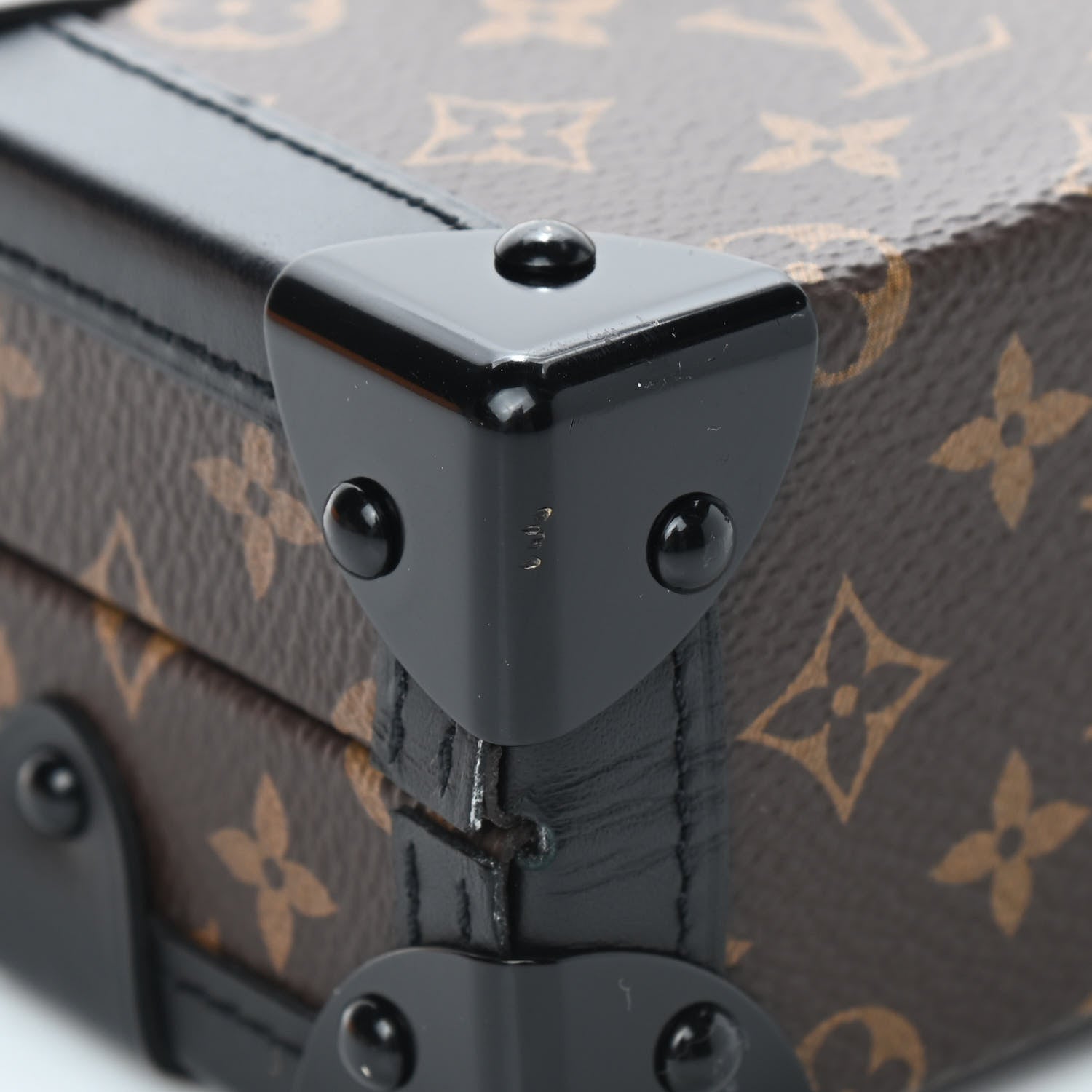 Louis Vuitton Monogram Petite Malle Black 7 of 10
