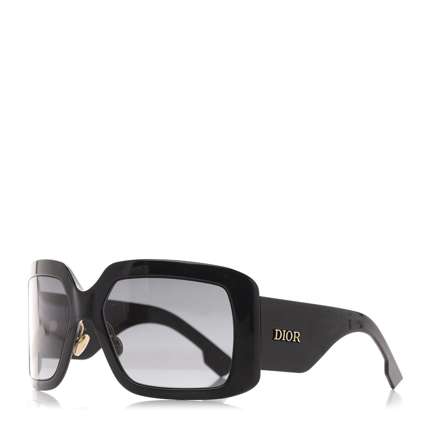 Acetate DiorSo Light 2 Shield Sunglasses Black