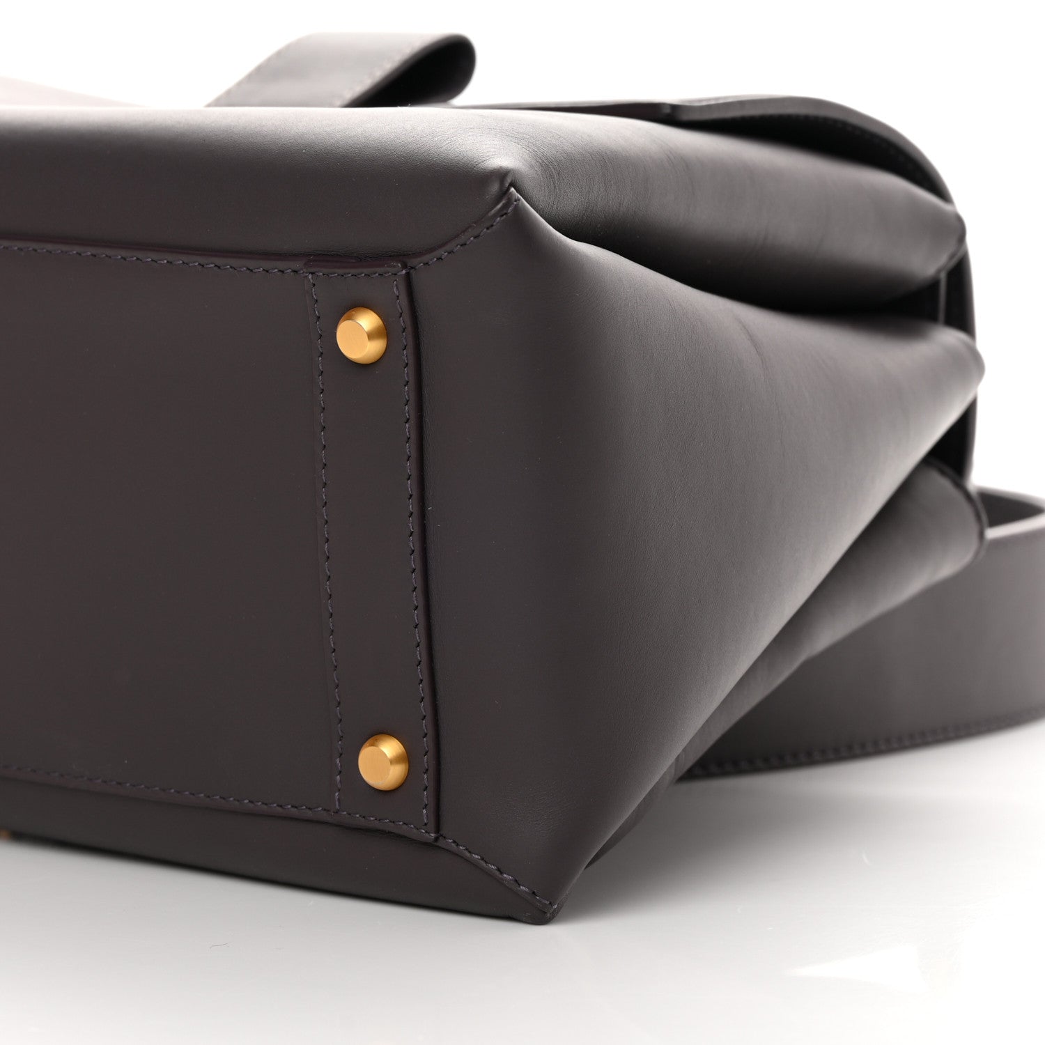 Bottega Veneta Matte Calfskin Medium Piazza Bag Quetsche 10 of 10