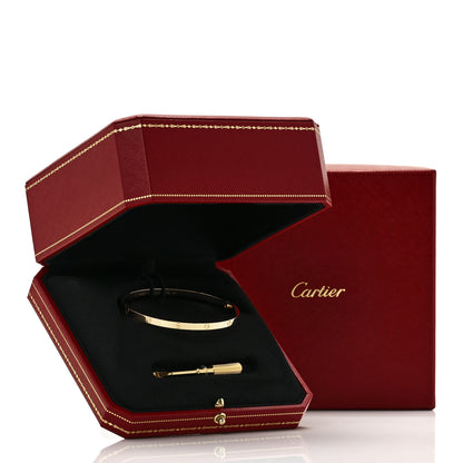 Cartier 18K Yellow Gold Small LOVE Bracelet 18 7 of 7