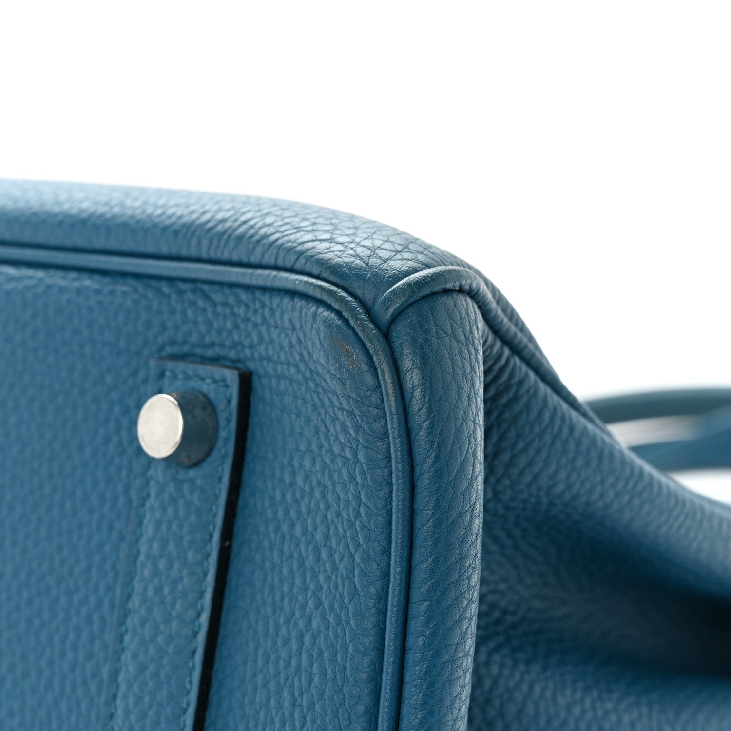 Hermes Togo Birkin 35 Bleu Izmir 11 of 14