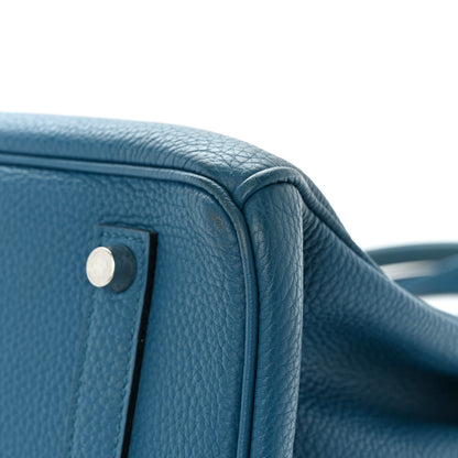 Hermes Togo Birkin 35 Bleu Izmir 11 of 14