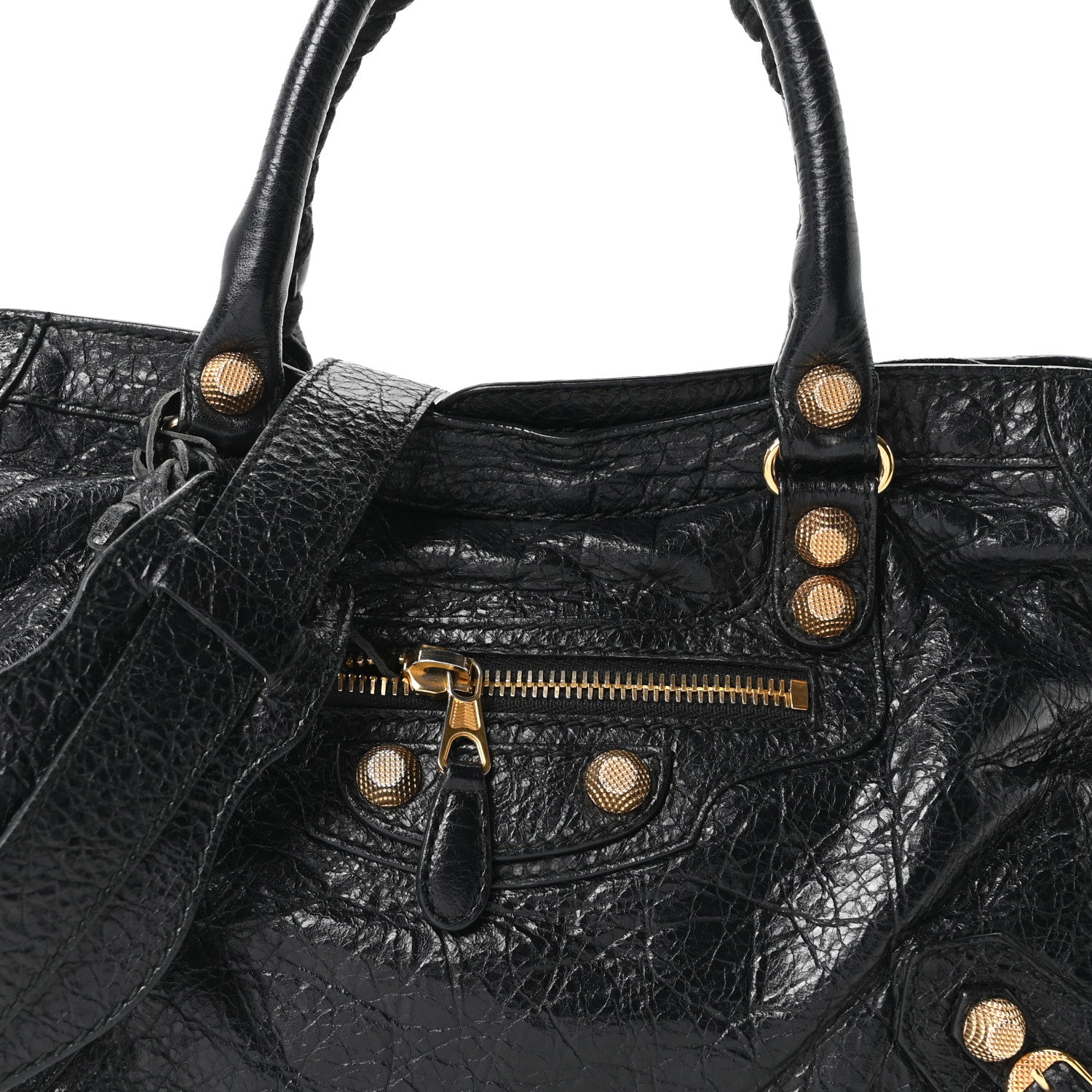 Balenciaga Agneau Giant 12 Gold Hardware S City Black 8 of 10