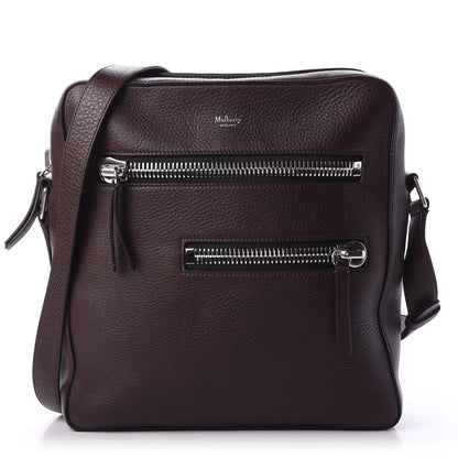 Mulberry Grained Calfskin Small Kenrick Reporter Chocolate 1 of 27