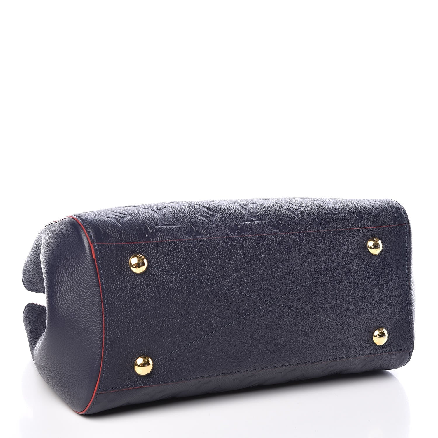 Louis Vuitton Empreinte Montaigne MM Marine Rouge 4 of 9