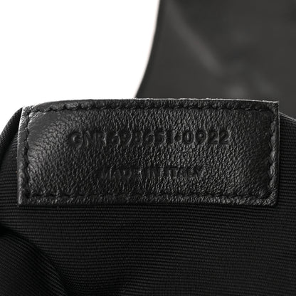 Saint Laurent Lambskin Quilted Maxi Icare Shopping Tote Black 8 of 11