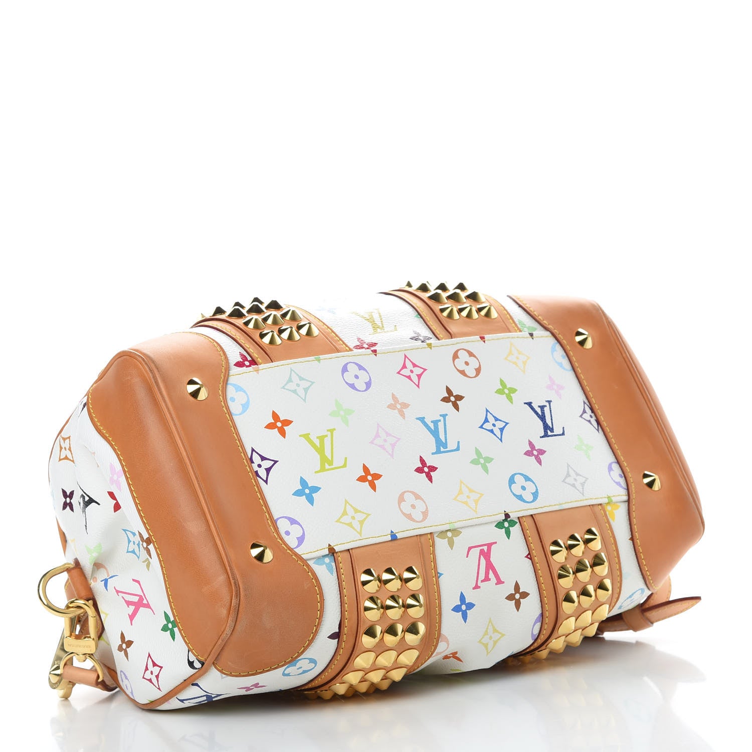 Louis Vuitton Monogram Multicolor Courtney MM White 4 of 14