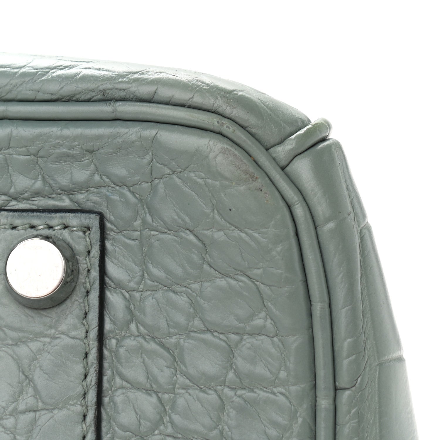 Hermes Matte Alligator Birkin 35 Ciel 15 of 16