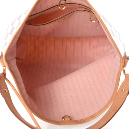 Louis Vuitton Damier Azur Delightful PM Rose Ballerine 5 of 12