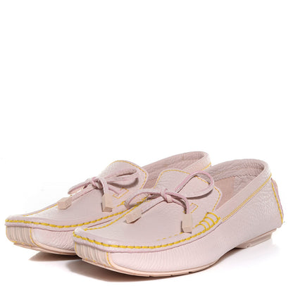 Louis Vuitton Calfskin Silverstone Moccasin Loafers 37 Rose 3 of 7