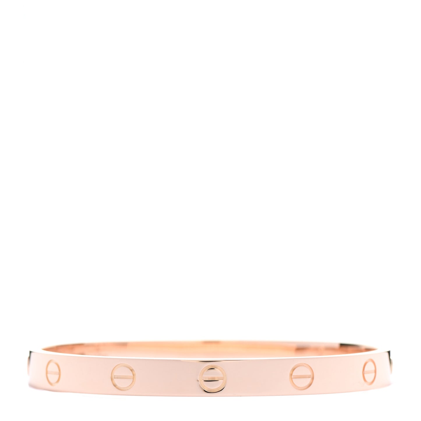 18K Pink Gold LOVE Bracelet 17