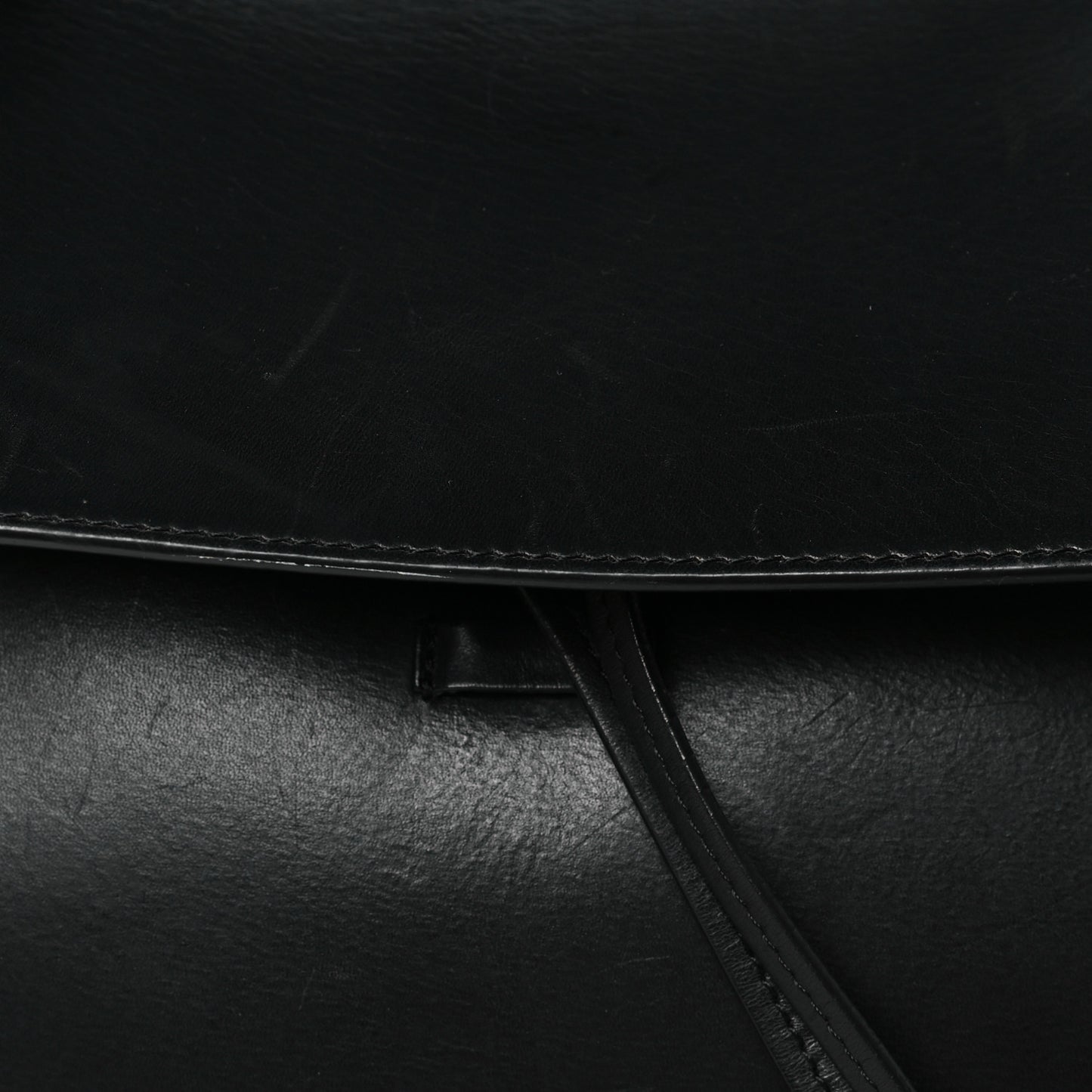 Calfskin Lady Bag Black Flamma