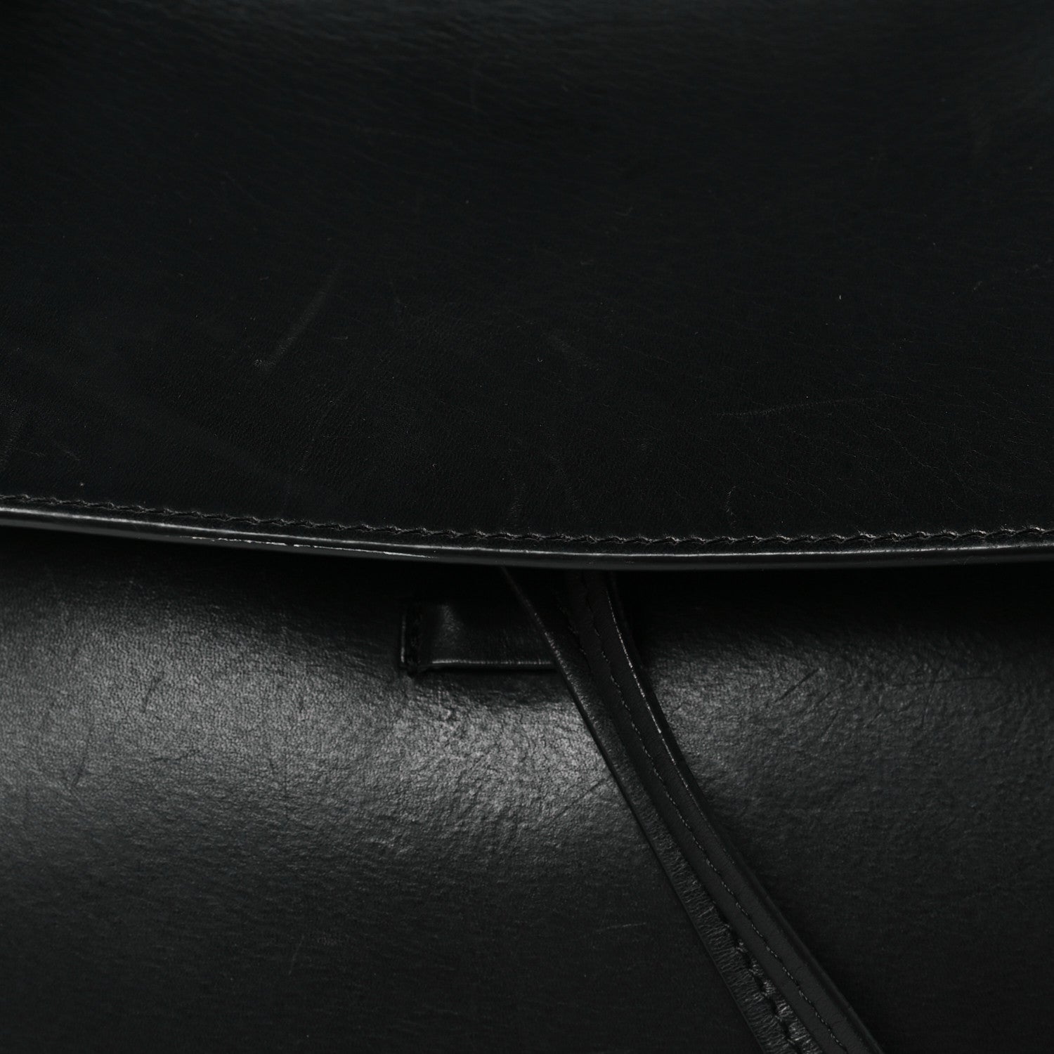 Mansur Gavriel Calfskin Lady Bag Black Flamma 8 of 10