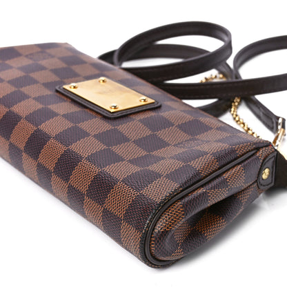 Louis Vuitton Damier Ebene Eva Clutch 11 of 11