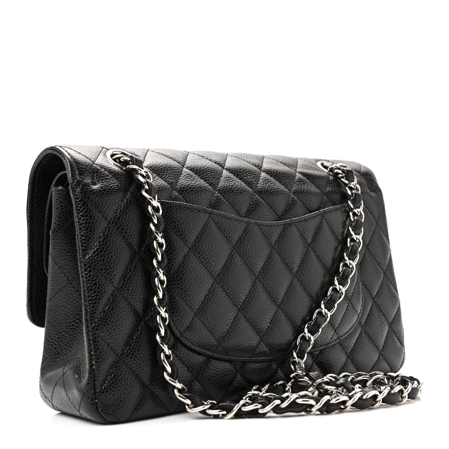 Chanel Caviar Quilted Medium Double Flap Black 5 of 40