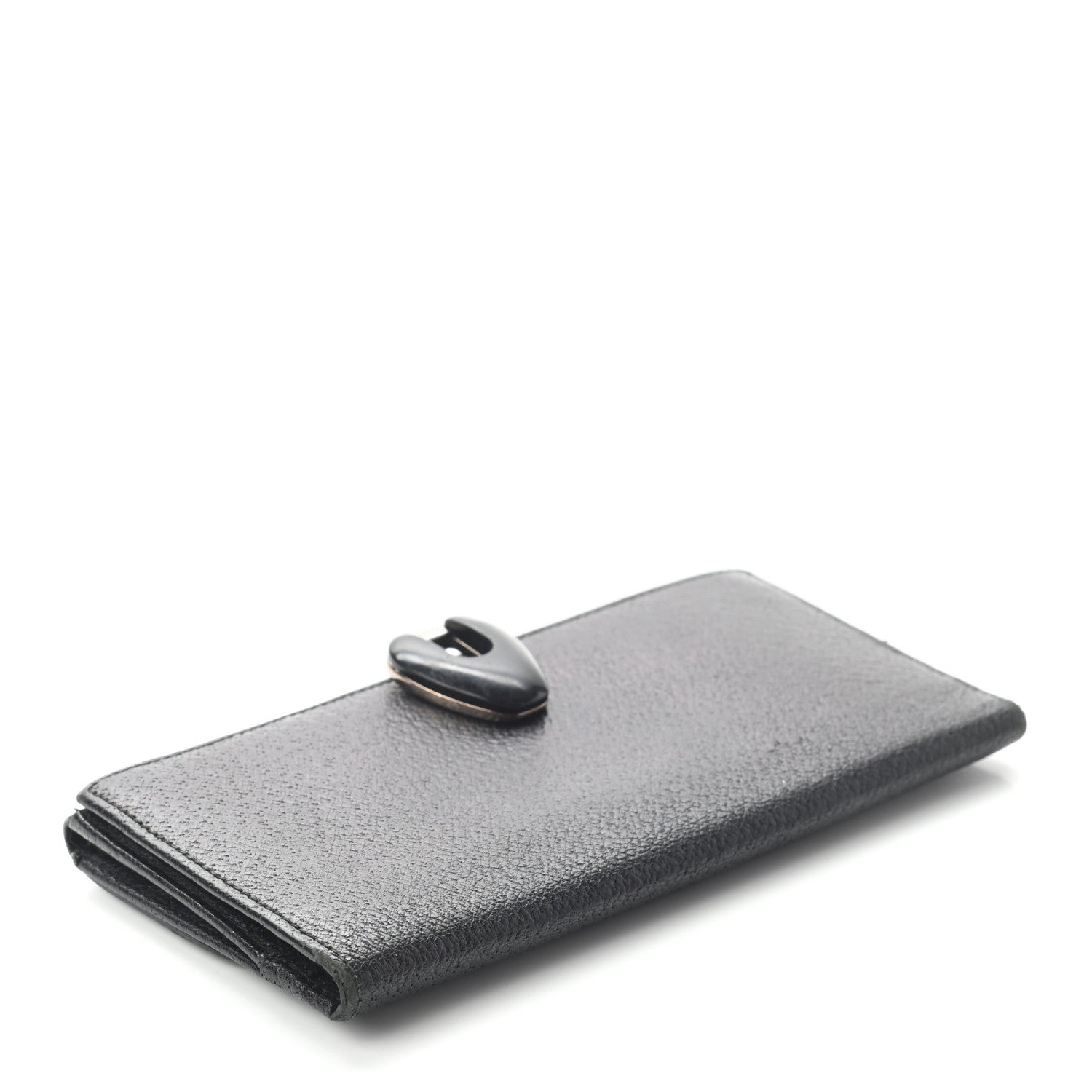 Gucci Calfskin Continental Flap Wallet Black 4 of 7