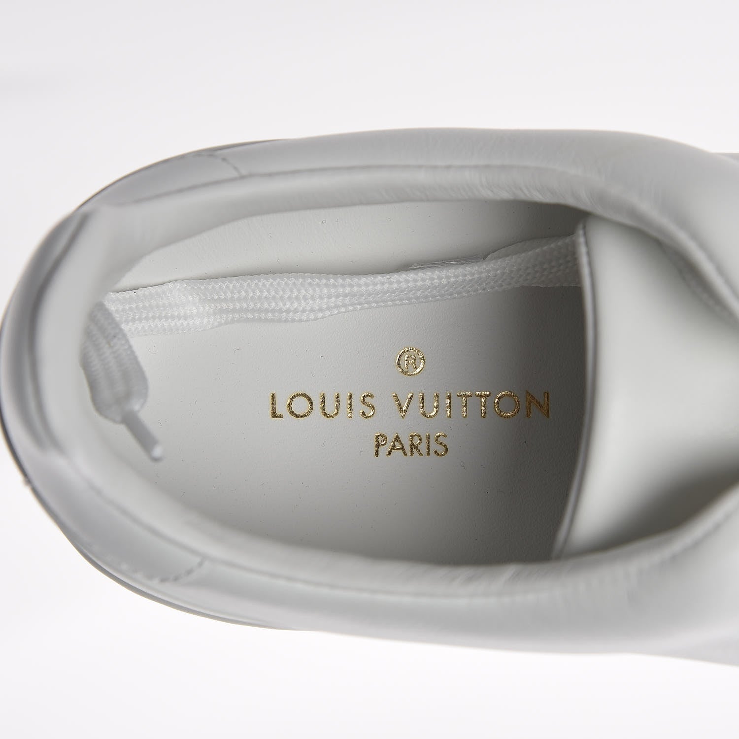 Louis Vuitton Calfskin Frontrow Sneakers 39 White 6 of 9