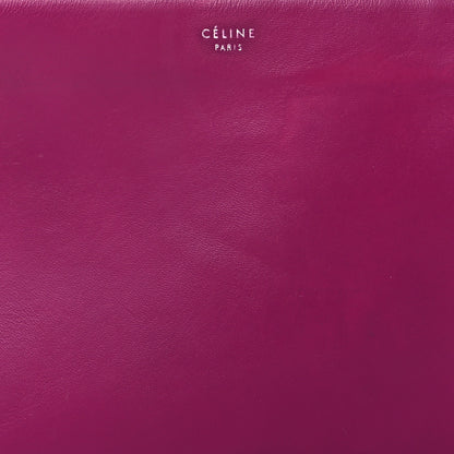 Celine Lambskin Small Trio Crossbody Bag Grape 6 of 8