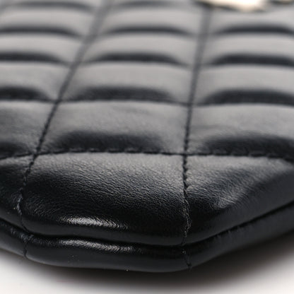 Chanel Lambskin Quilted Crossbody Bag Black 9 of 9