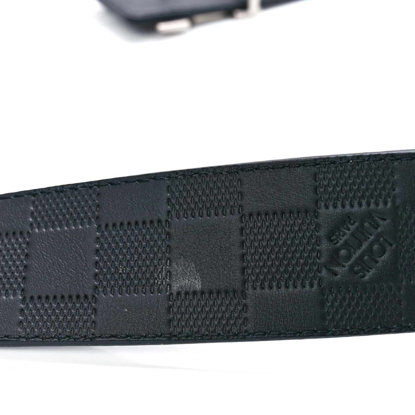Damier Graphite Damier Infini 40mm LV Initiales Reversible Belt 95 38