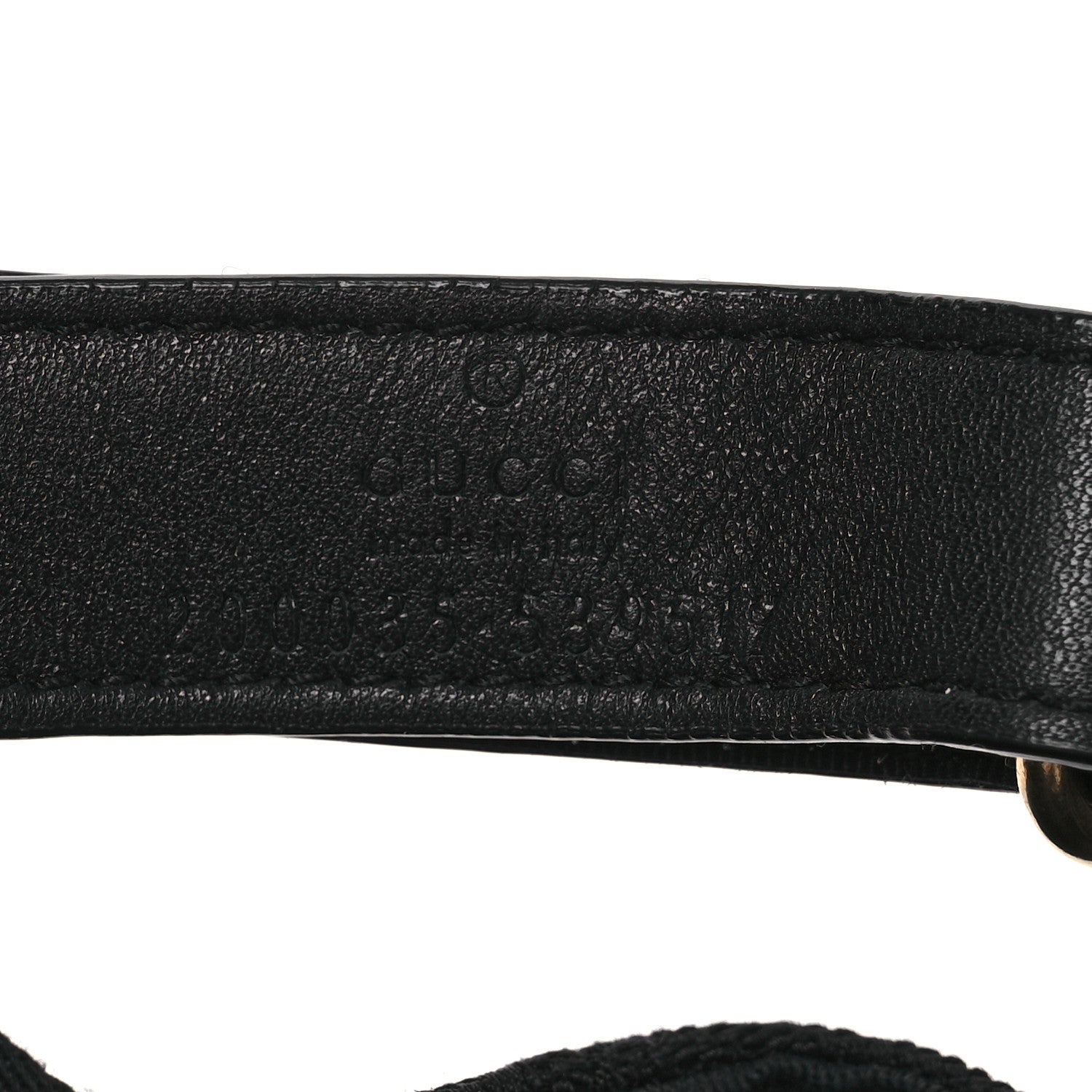 Gucci Monogram Web Baseball Hat M Black 10 of 12