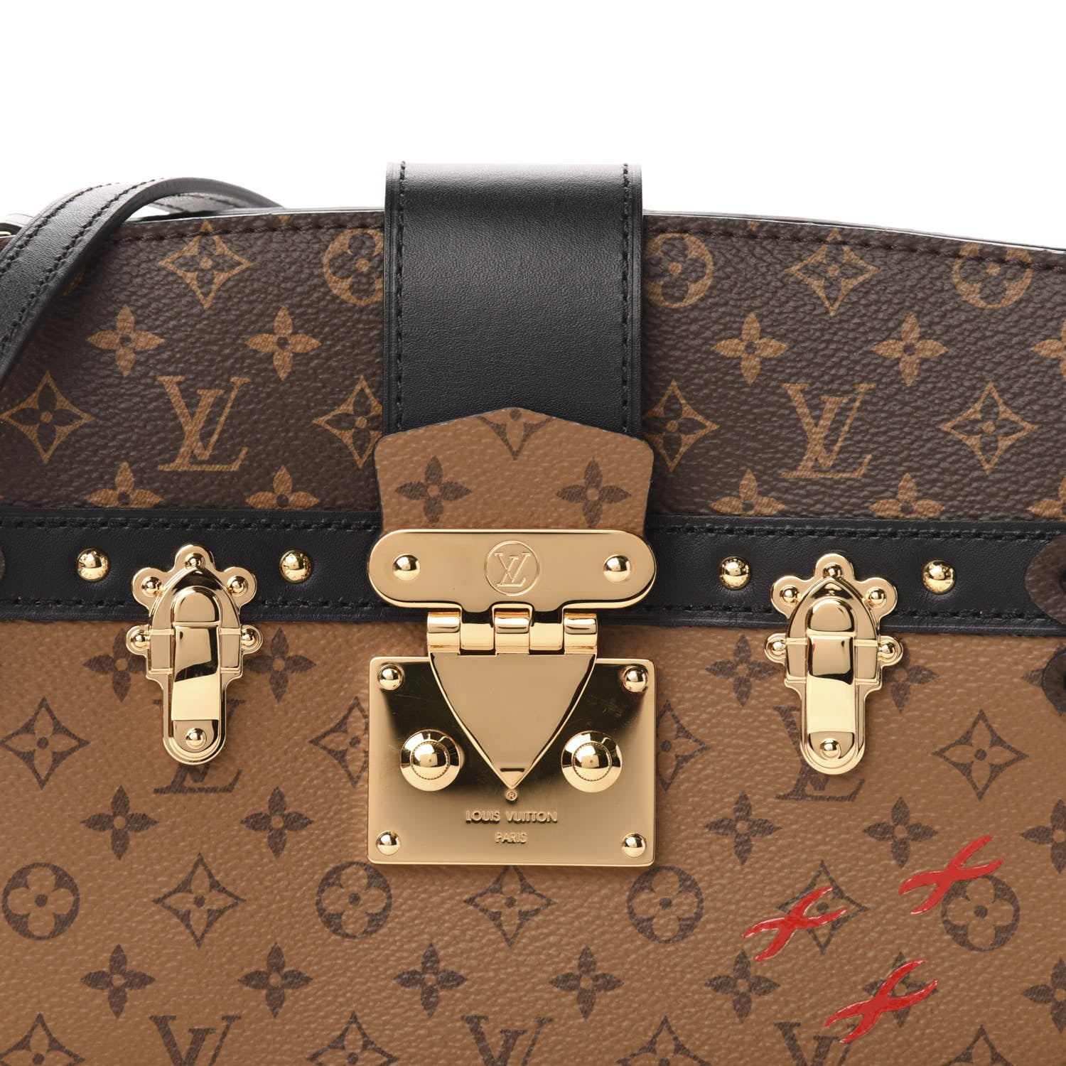Louis Vuitton Reverse Monogram Trunk Clutch 9 of 10