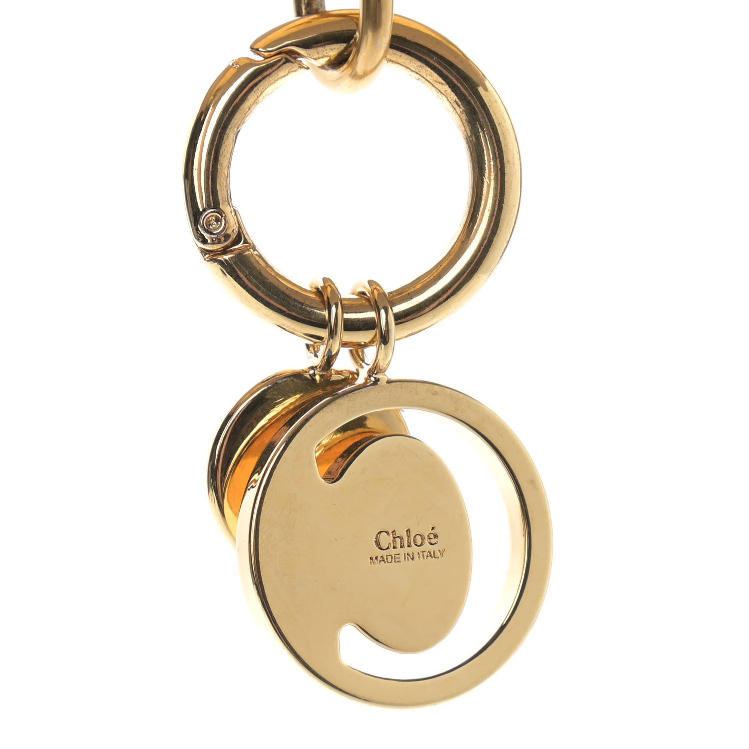 Chloe Calfskin Small Nile Bracelet Minaudiere Bag Motty Grey 13 of 13