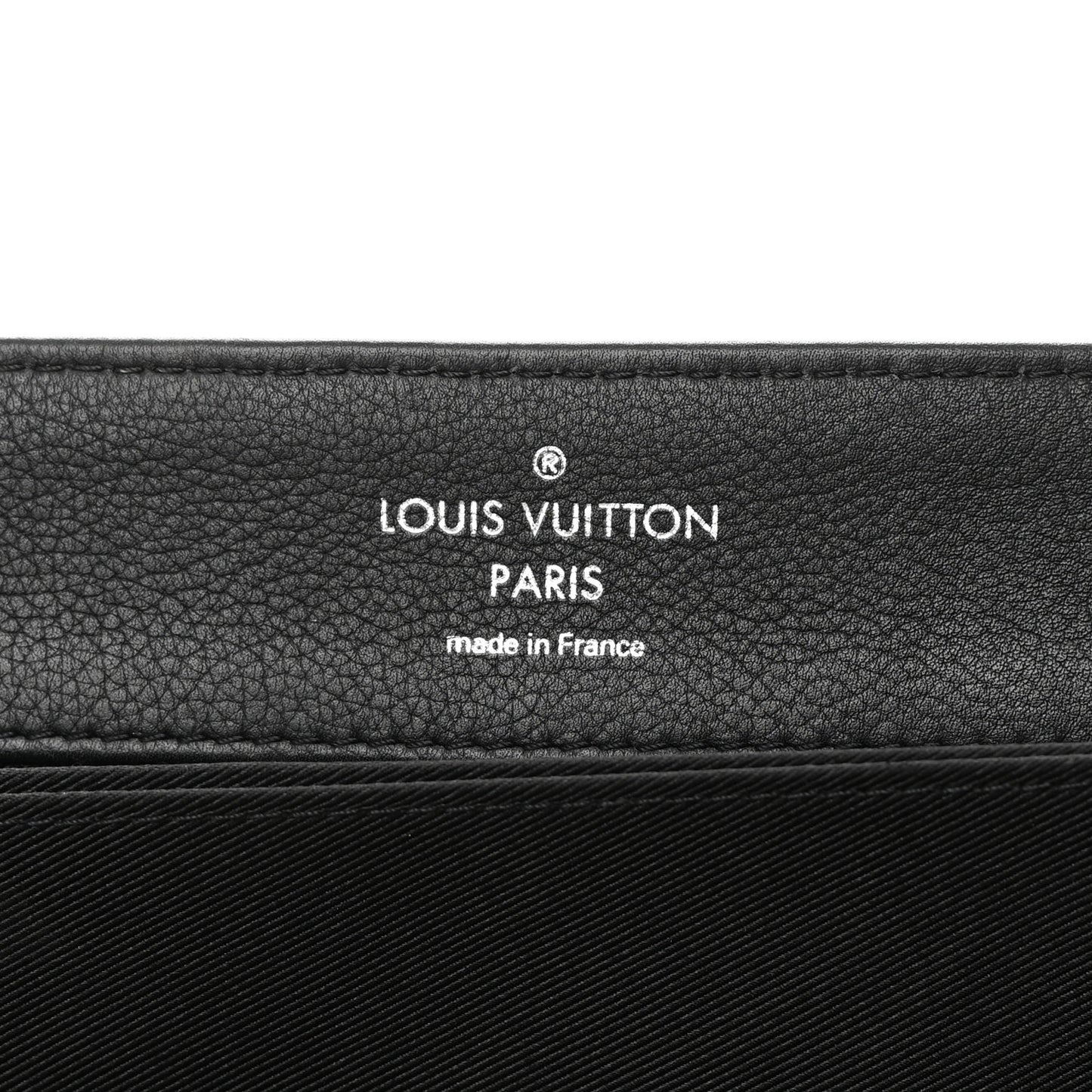 Soft Calfskin Lockme II Top Handle Vanille Black