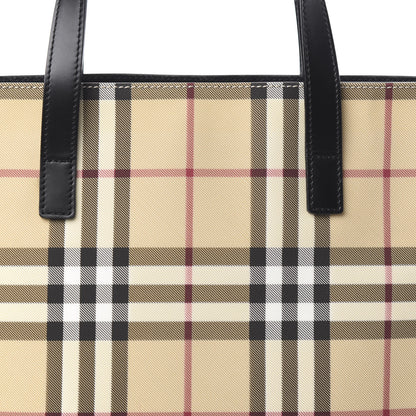 Burberry House Check Medium Tote Black 10 of 10