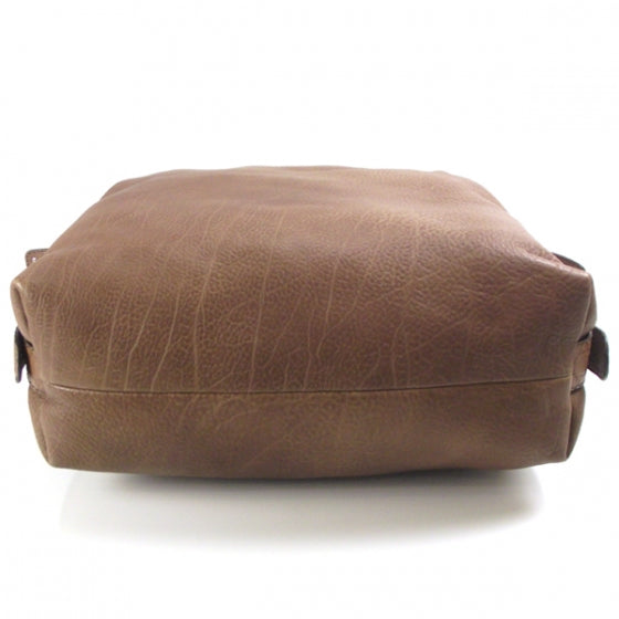 Leather Bamboo Bar Large Hobo