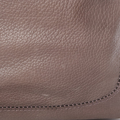 Gucci Pebbled Calfskin Medium New Jackie Shoulder Bag Grey 11 of 16