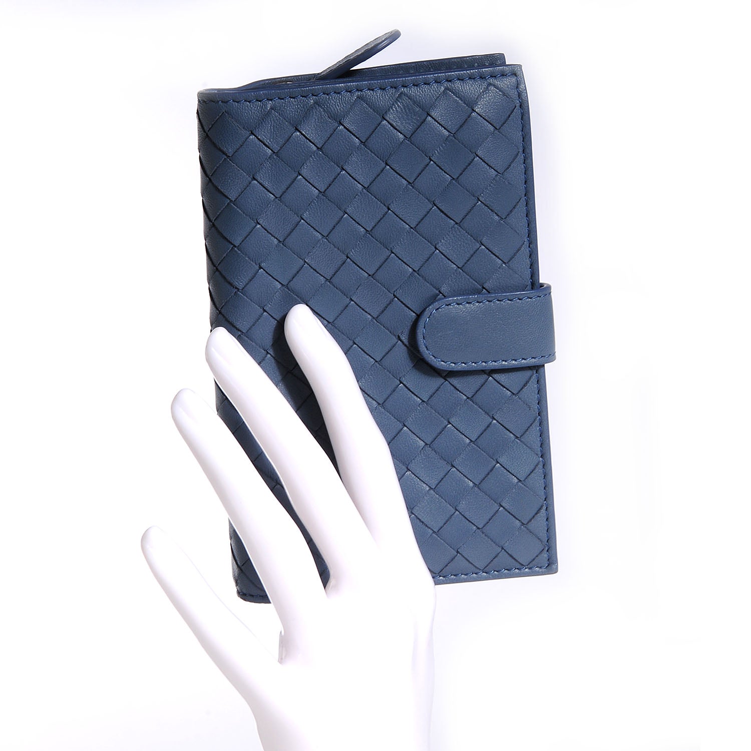 Bottega Veneta Nappa Intrecciato Continental Wallet Krim 2 of 9