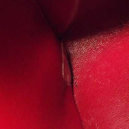 Chanel Lambskin Quilted Shoulder Bag Red 11 of 13