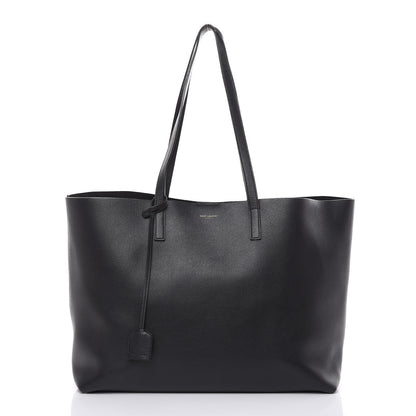 Saint Laurent Calfskin Large Shopping Tote Black 3 of 13