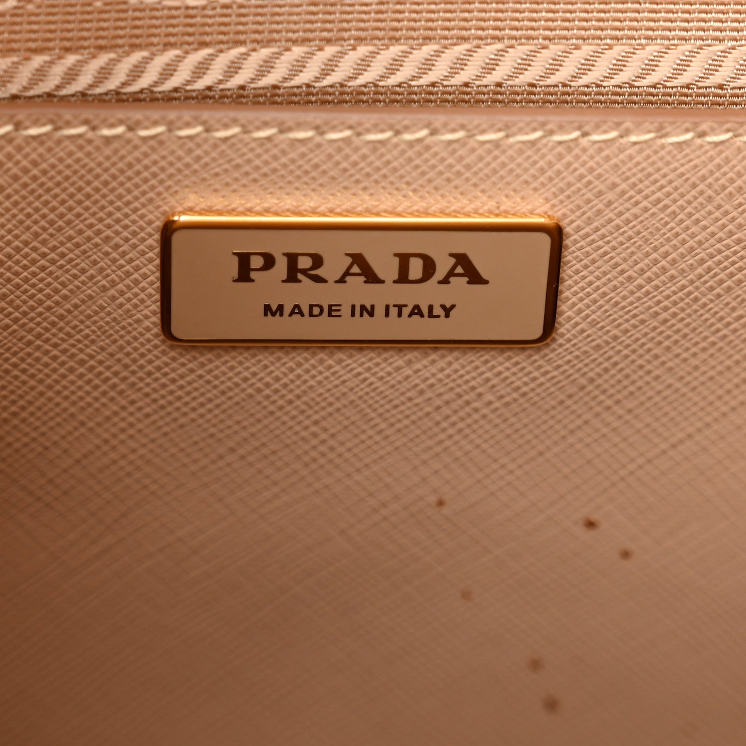 Prada Saffiano Large Galleria Double Zip Tote Cammeo 7 of 9