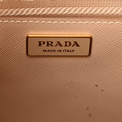 Prada Saffiano Large Galleria Double Zip Tote Cammeo 7 of 9